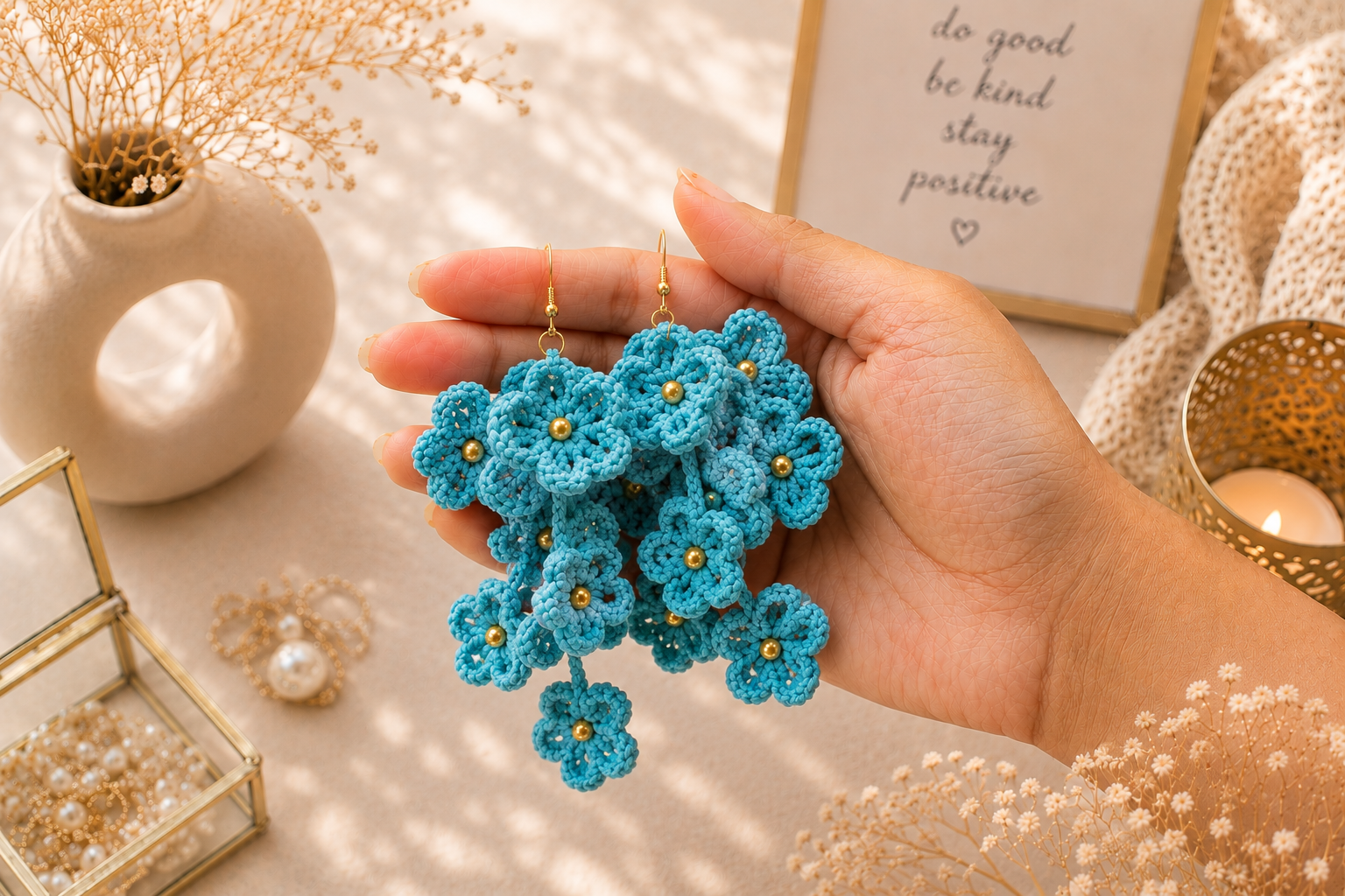 Pettalies Crochet Earring🌸